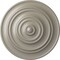Ekena Millwork Classic Ceiling Medallion (Fits Canopies up to 4 1/8"), Hand-Painted Pearl White, 13 1/4"OD x 1/2"P CM13CLPWS - alternate 1